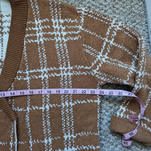 Sweater Long Plaid Kerisma - Picture 4 of 13